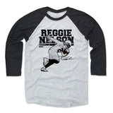 Mens Baseball T-Shirt Black / Ash