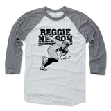 Mens Baseball T-Shirt Heather Gray / Ash