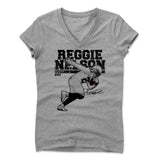 Womens Women's V-Neck Athletic Gray