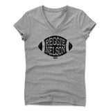 Womens Women's V-Neck Athletic Gray